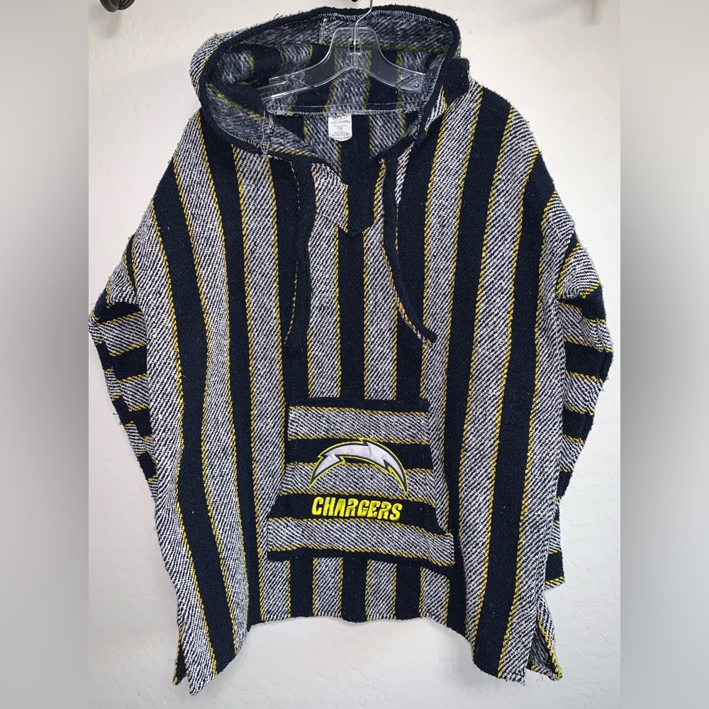 Unisex Los Angeles Chargers Mexican Baja Hoodie Pullover